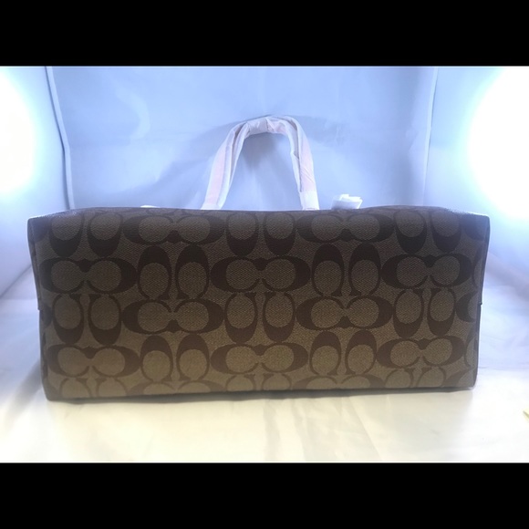 COACH GALLERY TOTE IN SIGNATURE CANVAS - Picture 11 of 11